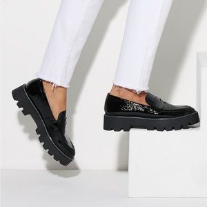 Franco Sarto Balin Lug Sole Loafers WIDE